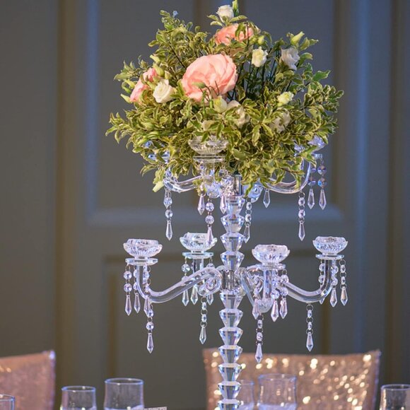 30pk Crystal Ornaments for Christmas Tree Acrylic Hanging Crystals Decor - Picture 6 of 8